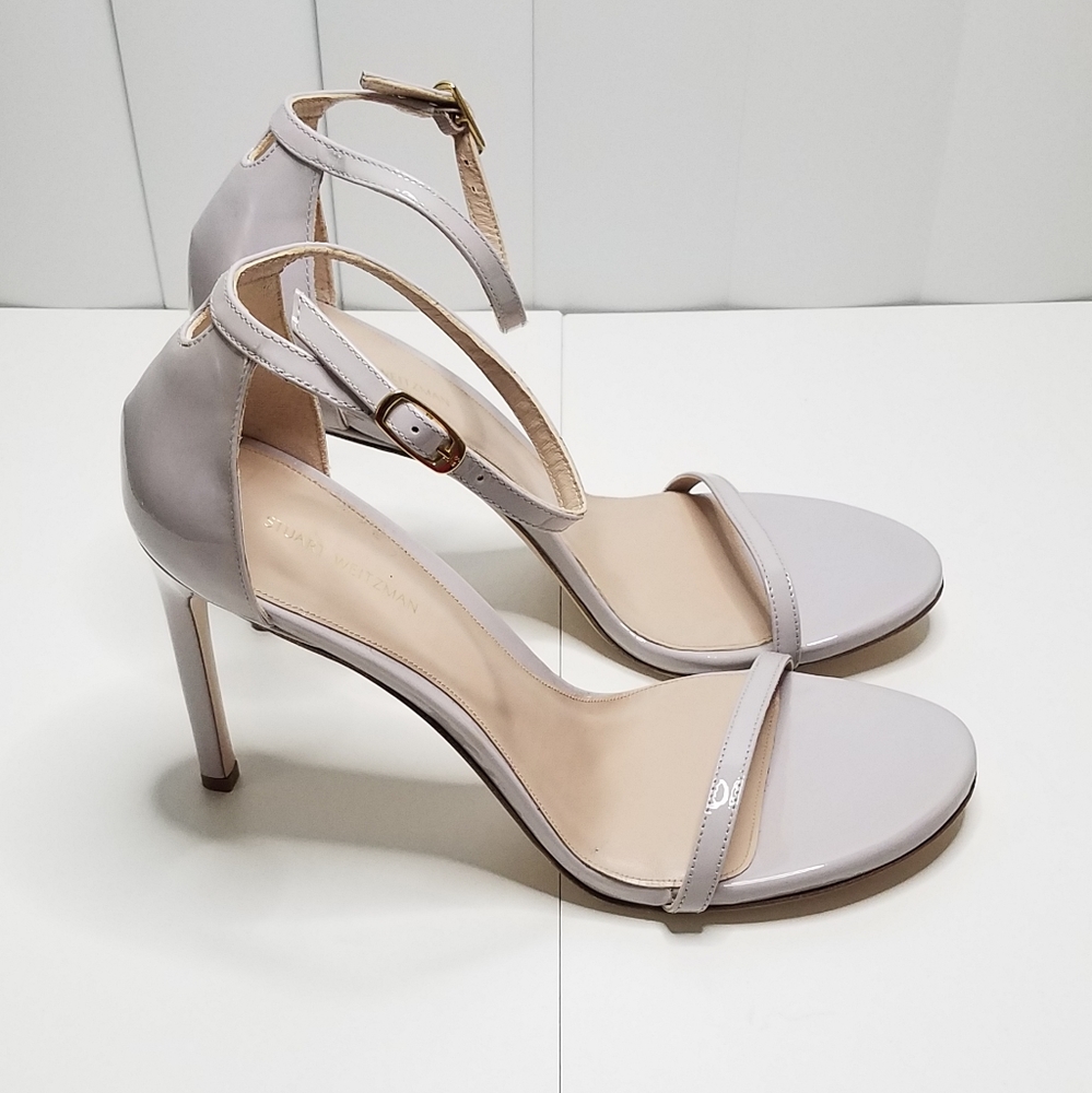 Stuart Weitzman NUDISTSONG STRAP SANDAL Sz 10